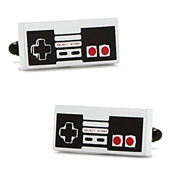 【中古】【輸入品・未使用】Cufflinks Inc。メンズ3dゲームコントローラヴィンテージCufflinks One Size グレイ