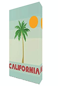 楽天スカイマーケットプラス【中古】【輸入品・未使用】ポスターFoundryレトロスタイルCalifornia Sun Sand Palm Tree旅行by proframes 16x24 inches 319199