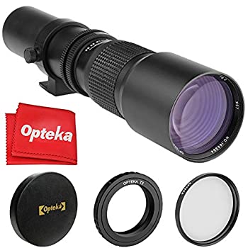 【中古】【輸入品・未使用】Opteka 500mm f/8 望遠レンズ パナソニック Lumix DMC-GM5 GF7 G7 GX8 GX80 GX85 GX7 Mark II GH5 GX850 G9 GH5S GX9 G90 GH4 GH1 GF1 G10 GH2 G