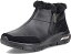 【中古】【輸入品・未使用】Skechers Arch Fit Lasso - Zipper Bootie Black/Black 6 B (M)