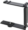 【中古】【輸入品・未使用】アルミ製ミニ折り畳み式ブラケットfor Sony hdr-pj670、hdr-pj670?/ B (Accommodatesマイクまた...
