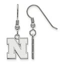 【中古】【輸入品・未使用】ネブラスカ州Small ( 1?/ 2インチ)イヤリングダングル(スターリングシルバー)(3)