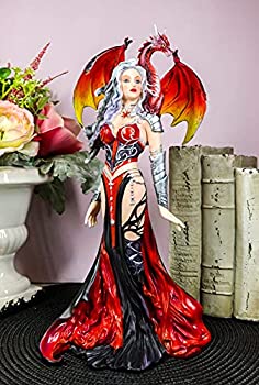 【中古】【輸入品・未使用】Ebros Nene Thomas レッドファイアードラゴン 魔女像 高さ12インチ 女王 影の女王 シブリーエル 装飾 神話 ファンタジー フィギュア 収集価値あ 【中古】【輸入品・未使用】Ebros Nene Thomas レッドファイアードラゴン 魔女像 高さ12インチ 女王 影の女王 シブリーエル 装飾 神話 ファンタジー フィギュア 収集価値あ