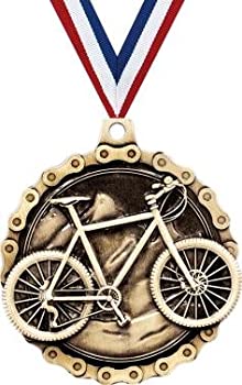 【中古】【輸入品・未使用】ゴールドMountain Bike Medals???2?