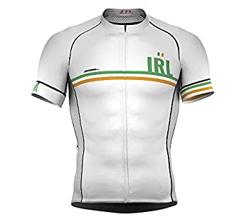 【中古】【輸入品・未使用】アイルランドコード 半袖 サイクリング プロ ジャージ 男性用 US サイズ: X-Large カラー: ホワイト
