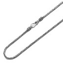 【中古】【輸入品・未使用】スターリングシルバー チェーン 2.5mm バリビザンチンチェーンネックレス (7.5, 8, 9, 10, 16, 18, 20, 22, 24, 26, 28, 30インチ)