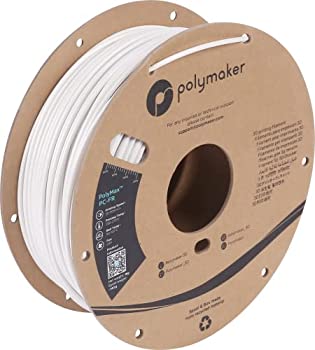 【中古】【輸入品 未使用】Polymaker PC 難燃性 PC フィラメント 2.85mm ホワイト ポリカーボネート フィラメント 2.85mm 1kg ダンボール スプール - PolyMax PC-FR PC フ