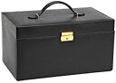 【中古】【輸入品・未使用】ウルフHeritage Chelsea Black Jewelry Case???12.875?W x 6.875h in。 One ...