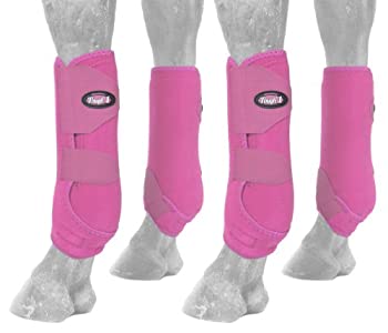 【中古】【輸入品・未使用】(Small, Pink) - Tough 1 Extreme Vented Sport Boots Set