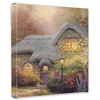 トーマスKinkade???ギャラリーWrappedキャンバス、HeatherのHutch、14?" x 14?"、50611