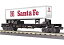 šۡ͢ʡ̤ѡMTH MTH3076657 O-27 Flat w/12m Trailer, BNSF