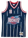 【中古】【輸入品・未使用】Mitchell & Ness ヒューストン・ロケッツ Yao Ming 2002 ロード・スウィングマン ジャージ L