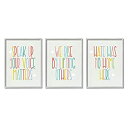 【中古】【輸入品・未使用】Stupell Industries Hate Has No Home Phrasesインスピレーション引用句 Daphne Pols...