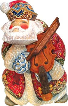 šۡ͢ʡ̤ѡG. Debrekht Violin Sant a Figurine, 7-Inch Tall, Limited Editon of 1,200, Hand-Painted [¹͢]