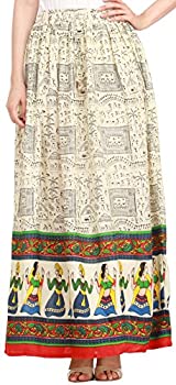 【中古】【輸入品・未使用】Exotic India SKIRT レディース US サイズ: One Size カラー: Multi
