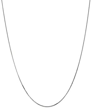 【中古】【輸入品・未使用】IceCarats 14?Kホワイトゴールド。9?mmリンク縁石ペンダントチェーンネック..