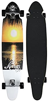 【中古】【輸入品・未使用】Complete Kick Tail Longboard Skateboardハワイ
