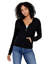 【中古】【輸入品・未使用】State Cashmere 100% 純カシミヤ レディース ジップアップ フード パーカー