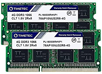 ޡåȥץ饹㤨֡šۡ͢ʡ̤ѡTimetec Hynix IC 8GB å (2x4GB DDR3 1066MHz PC3-8500 Хåեʤ ECC 1.5V CL7 2Rx8 ǥ奢 204 ԥ SODIMM  RAM פβǤʤ10,796ߤˤʤޤ