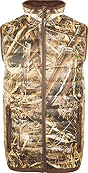 【中古】【輸入品・未使用】Drake メンズ 迷彩 ダブル ダウン 耐久性 レイヤー ベスト ポリエステル L