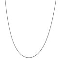 【中古】【輸入品・未使用】FB Jewels 10Kホワイトゴールド 0.7mmボックスチェーン