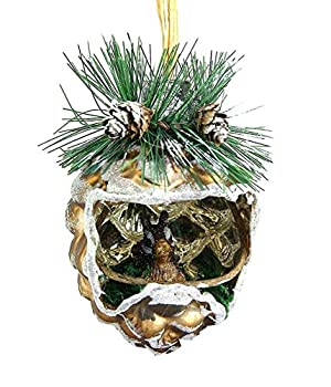 【中古】【輸入品・未使用】Hoff ドイツリス 松ぼっくりのガラス クリスマスオーナメント 【中古】【輸入品・未使用】Hoff ドイツリス 松ぼっくりのガラス クリスマスオーナメント