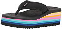 【中古】【輸入品・未使用】Roxy レディース Kallie プラットフォーム フリップフロップサンダル, マルチ, 9