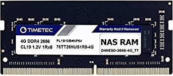 【中古】【輸入品 未使用】Timetec DDR4-2666 4GB Synology D4NESO-2666-4G 非ECC Unbuffered SODIMM (RS820RP RS820 DS920 DS720 DS420 DS2419 DS2419 II DS18