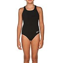 【中古】【輸入品・未使用】arena Girl's Madison Youth FL, Black/Metallic Silver, Size 24