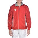 【中古】【輸入品・未使用】Arena キッズ チームライン ユース ウォームアップ トラックスーツ 軽量 アスレチックパンツ レッド ジャケット L