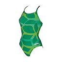 【中古】【輸入品・未使用】Arena SWIMWEAR レディース カラー: グリーン