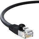 【中古】【輸入品・未使用】InstallerParts イーサネットケーブル CAT6ケーブル UTPブーテッド8フィート ブラック プロフェッショナルシリーズ...