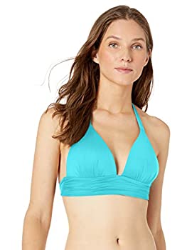 【中古】【輸入品・未使用】La Blanca レディース Island Goddess シャーリングバンド Vネック ホルタービキニトップ US サイズ: 38...