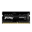 【中古】【輸入品・未使用】キングストン Kingston FURY ノートPC用メモリ DDR4 2666MT/秒 16GB×1枚 Kingston FURY Impact インパクト CL16 1.2V SODIMM KF426S16IB/16 製(2)