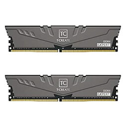 【中古】【輸入品・未使用】TEAMGROUP T-Create Expert オーバークロッキング 10L DDR4 16GB キット (2 x 8GB) 3600MHz (PC4 28800) CL14 デスクトップメモリーモジュール R