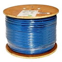 【中古】【輸入品・未使用】Vertical Cable Cat6, 550 MHz, Shielded, 23AWG, Solid Bare Copper, 1000ft, Blue, Bulk Ethernet Cable(2)