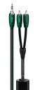 【中古】【輸入品・未使用】AudioQuest Yosemite 72V DBS アナログオーディオインターコネクト3.5mm RCAケーブル 1.0m