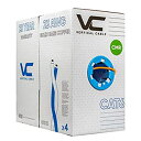 【中古】【輸入品・未使用】垂直ケーブル Cat6、550MHz、UTP、23AWG、ソリッド裸銅、1000フィート、オレンジ、バルクイーサネットケーブル - 0...
