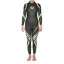 【中古】【輸入品・未使用】Arena Triwetsuit Carbon Wetsuit, Black, Large