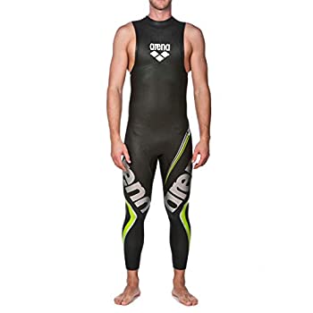 【中古】【輸入品・未使用】Arena Triwetsuit Carbon Sleeveless Wetsuit, Black, X-Large