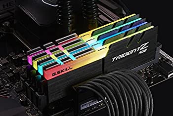 【中古】【輸入品 未使用】GSKILL DDR4 64GB (16GB x 4) PC3200 TRIZ K4 R メモリ