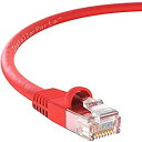 【中古】【輸入品・未使用】InstallerParts イーサネットケーブル CAT6ケーブル UTPブーテッド50フィート レッド プロフェッショナルシリーズ...