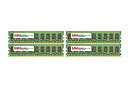 【中古】【輸入品 未使用】MemoryMasters 16GB (4x4GB) DDR2-800MHz PC2-6400 ECC UDIMM 2Rx8 1.8V バッファなしメモリー ワークステーション用