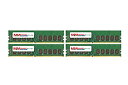 【中古】【輸入品・未使用】MemoryMasters 32GB (4x8GB) DDR4-26ubia PC4-21300 ECC UDIMM 2Rx8 1.2...