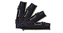 【中古】【輸入品・未使用】F4-3600C14Q-64GVK [Ripjaws V 64GB (16GBx4) DDR4 3600Mhz (PC4-28800)...