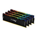 【中古】【輸入品・未使用】キングストン Kingston FURY デスクトップPC用メモリ DDR4 3200MT/秒 32GB×4枚 Kingston FU...
