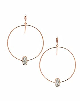 【中古】【輸入品・未使用】Kendra Scott Elora イヤリング 14Kゴールド レディースファインジュエリー, ローズゴールド 金属, 宝石なし。,(4)