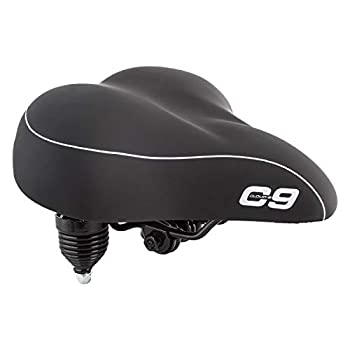 【中古】【輸入品・未使用】Sunlite Cloud-9 Bicycle Suspension Cruiser Saddle, Cruiser Gel, Tri-color Black