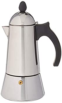【中古】【輸入品・未使用】Konica 6-Cup Stainless Steel Stove Top Espresso Maker by GAT