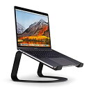 【中古】【輸入品 未使用】Twelve South Curve for MacBook , Desktop stand for Apple notebooks and laptops (matte black)